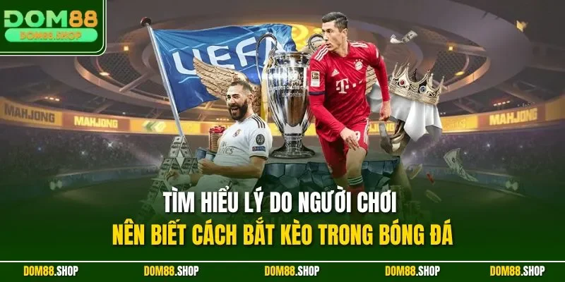 Tìm hiểu lý do người chơi nên biết cách bắt kèo trong bóng đá